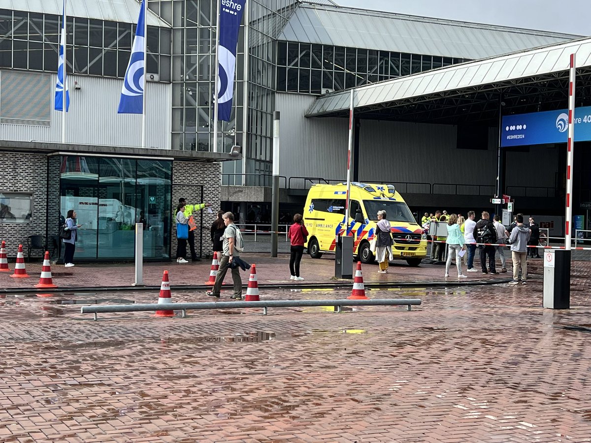 #ESHRE2024 please inform all participants what is happening and why part of the meeting has been evacuated and there are bomb disposal units and police. People need to be made aware so they can decide whether to leave or stay. Thank you