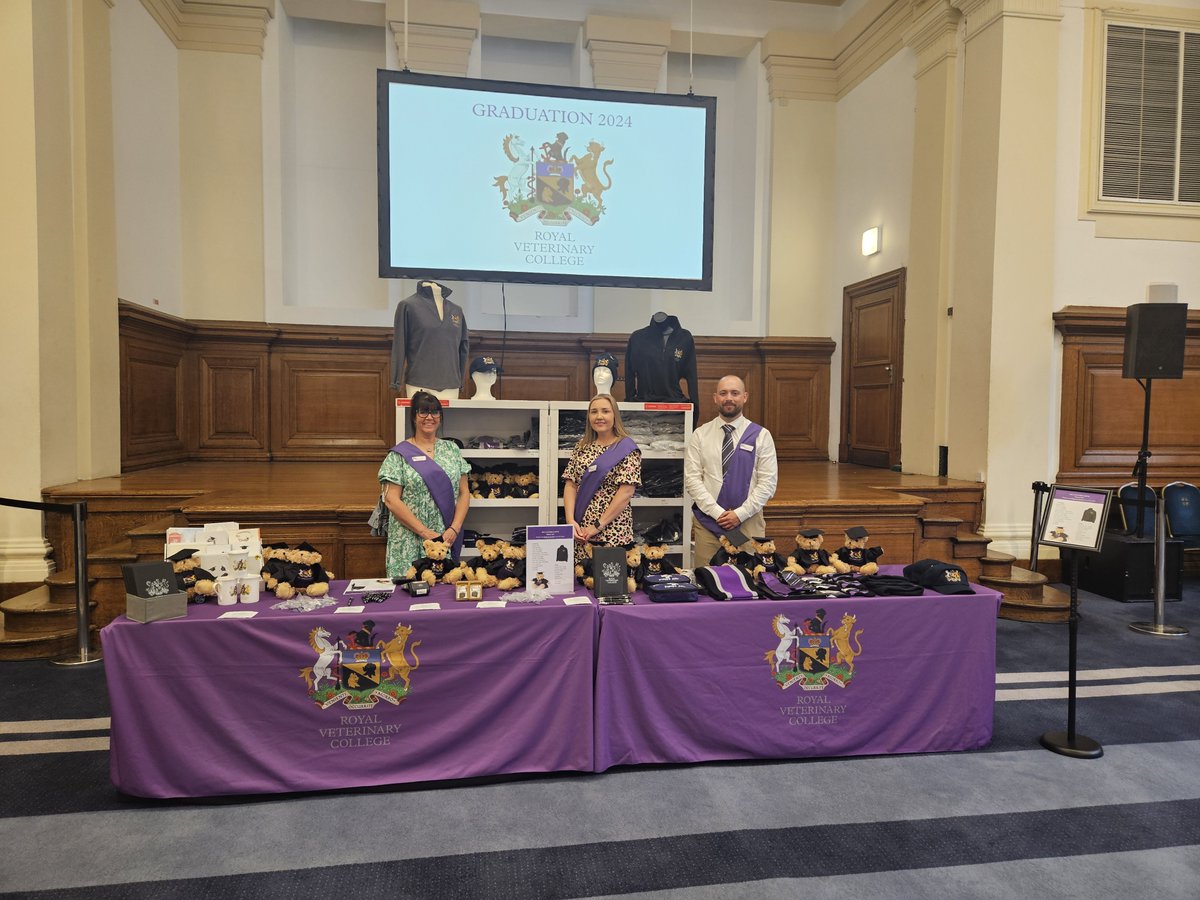 🎓 RVC Graduation 2024 #RVCgrad24

If you are here for Graduation today, don't forget to visit our RVC Shop in Central Hall and QEII Centre for all your Graduation memorabilia. The team will be happy to help!  

➡️ Online shop: shop.rvc.ac.uk