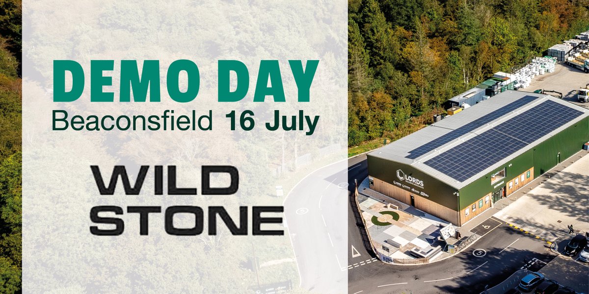Join us 👉Tuesday, 16 July👈 for a Wild Stone Demo Day at our #Beaconsfield branch. You can explore their fantastic colour range at our new display and find the right fit for your project. 🏡

 #buildersmerchants #wildstone #tradeday #tradedaybeaconsfield #buildersuk #cladding