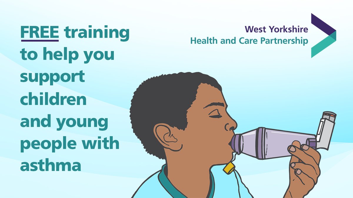 September sees the largest number of children being seen for #Asthma related illnesses.

Improve your asthma knowledge with our FREE online training to help you support children and  young people with asthma.

Find out more: 
bit.ly/onlineasthmatr…