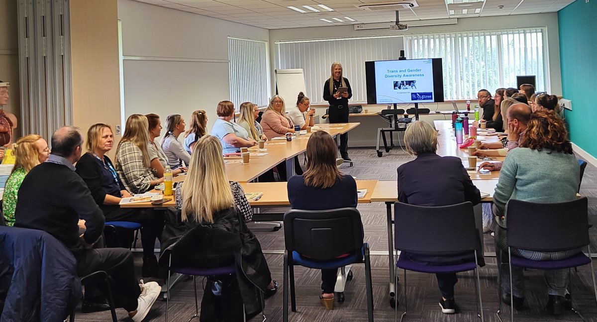 Patient and Carer Experience Team (@experiencecwp) on Twitter photo Great to spend time with colleagues <a href="/cwpnhs/">Cheshire and Wirral Partnership NHS FT</a> <a href="/EducationCWP/">Education, Learning and Development - CWP</a>, increasing awareness of trans and gender diversity to reduce health inequalities together
<a href="/GIRESUK/">GIRES</a> #Equality #Diversity #Inclusion Great to spend time with colleagues <a href="/cwpnhs/">Cheshire and Wirral Partnership NHS FT</a> <a href="/EducationCWP/">Education, Learning and Development - CWP</a>, increasing awareness of trans and gender diversity to reduce health inequalities together
<a href="/GIRESUK/">GIRES</a> #Equality #Diversity #Inclusion
