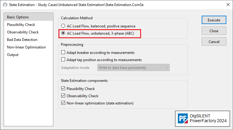 DIgSILENT_GmbH's tweet image. State Estimation in distribution networks is possible in PowerFactory 2024, with the introduction of State Estimation using unbalanced AC Load Flow.

#DIgSILENT #PowerFactory #Featureoftheweek #PF2024 #newfeature #analysissoftware #powersystems #powersystemsolutions