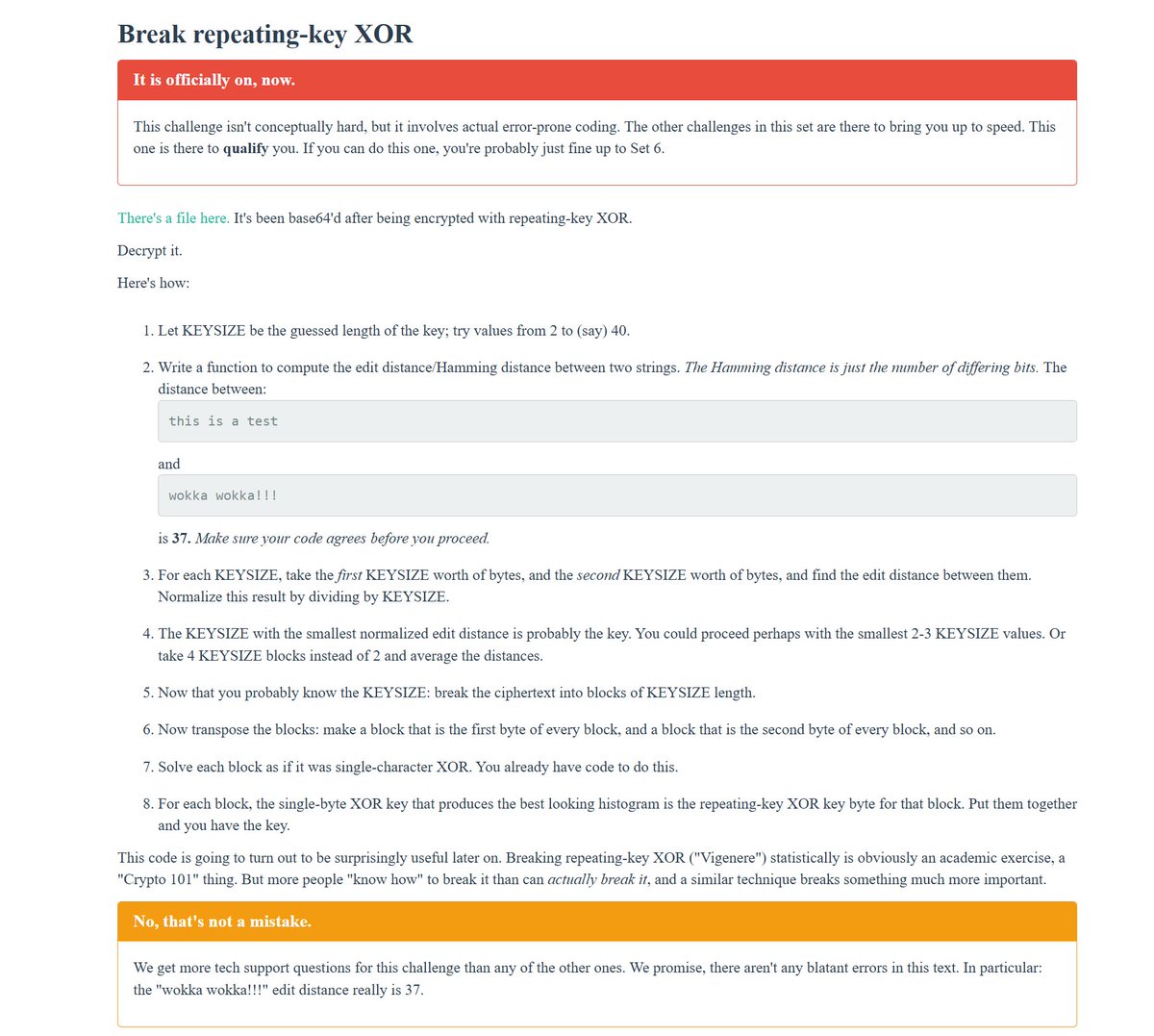 adhikariaswin7's tweet photo. They say, "There is half a solution in the question itself". But blud has given me whole fuc*ing algorithm in it and yet I still can't solve it. **DISGUSTING**  

#cryptopals #challenge #decryption #cryptanalysis https://t.co/qBvvblmkt3