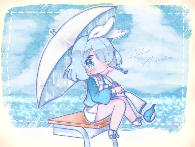 ありょな～～#ブルーアーカイブ 