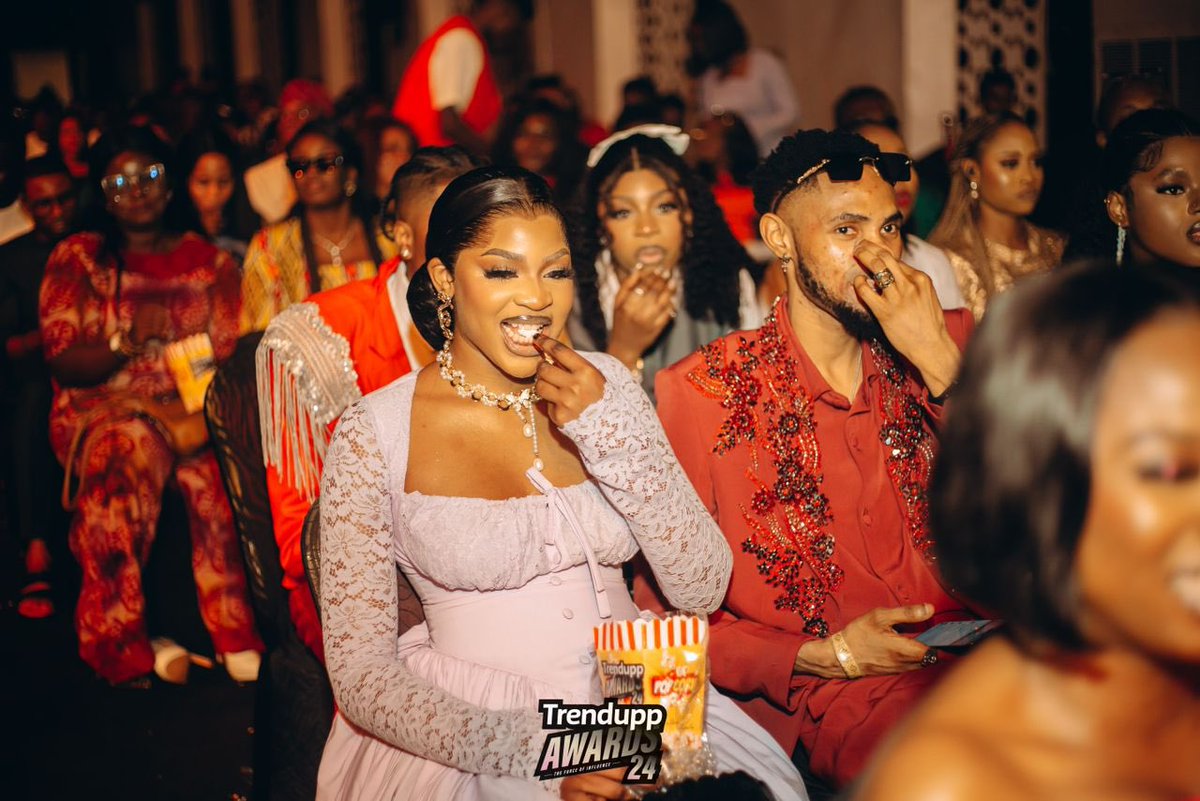Omah_sila's tweet photo. The @Thisistrendupp event was packed with fun and drama. Celebrities and attendees had a blast, with energy levels at 10/10.
#TrenduppAwards24 #TheForceOfInfluence https://t.co/vkxrZJ6QG0