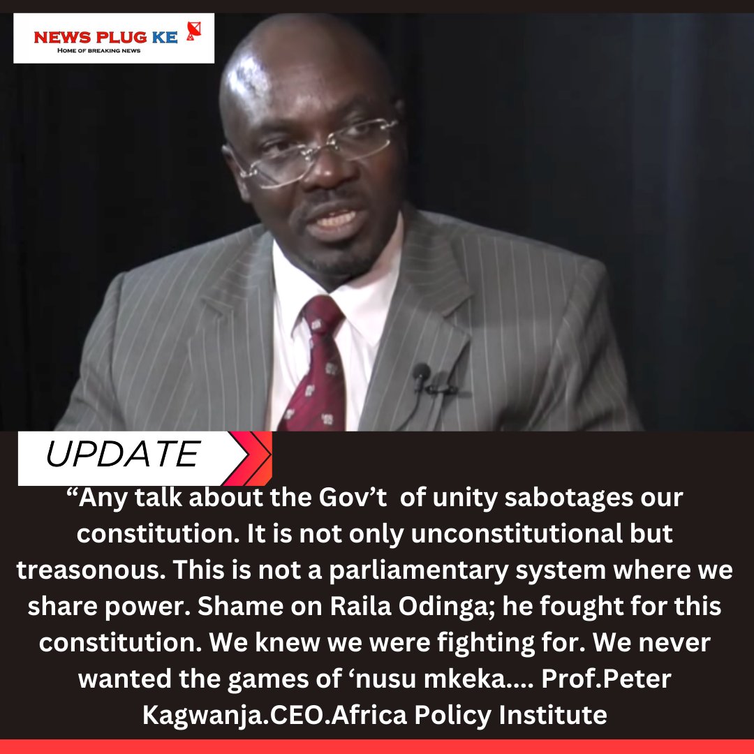 NewspantherTv's tweet photo. Shame on Raila Odinga; he fought for this constitution. We knew we were fighting for. We never wanted the games of ‘nusu mkeka~Prof.Peter Kagwanja. #GachaguaToothbrush #10thofJuly #Luos #BishopAllanKiuna #RailaandRuto https://t.co/AsfwSxUH1Z