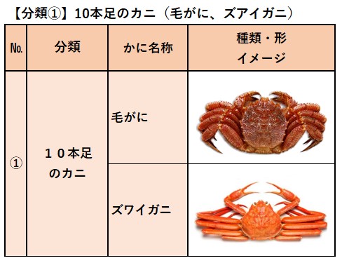 意外とこのこと知られていないです‼ 北海道の主な「かに種類」を整理し