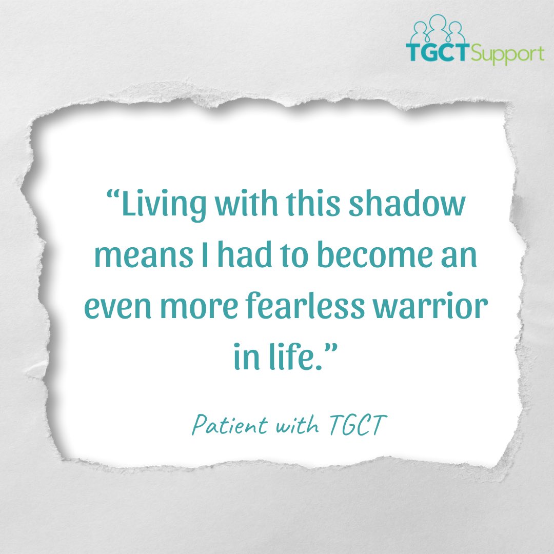TGCTSupportorg's tweet photo. We are #TGCTStrong for #sarcomaawarenessmonth🎗 

Add your experiences in the comments and be featured this week 😊 help raise awareness for what it’s like to have TGCT https://t.co/W5C2V1T0qv