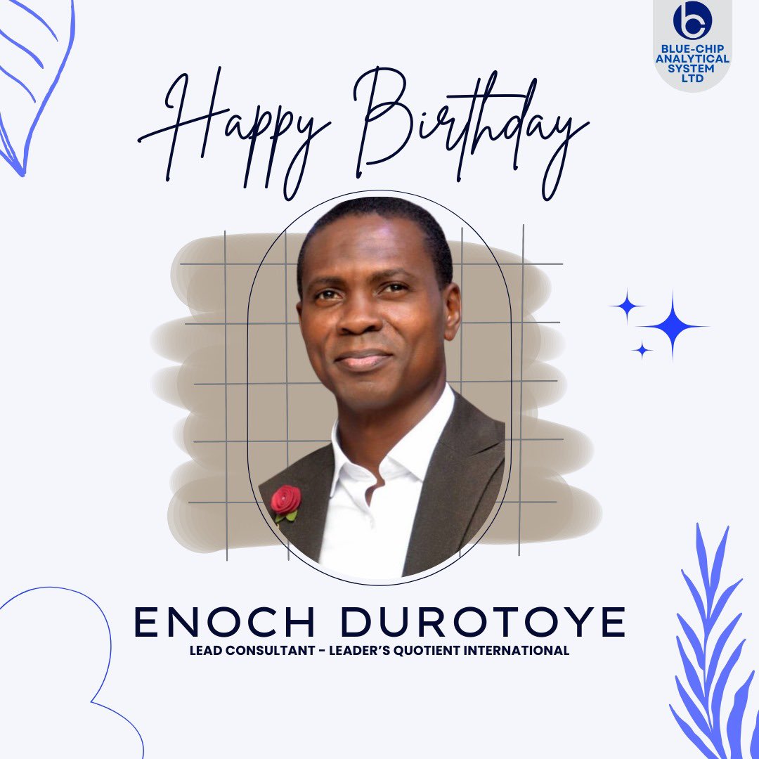 BcAnalytical's tweet photo. Happy Birthday, Mr. Durotoye!

We cherish you immensely and admire your diligence and vast knowledge. Your leadership and expertise inspire us every day. All of us at Blue-Chip Analytical System love and appreciate you. Enjoy your special day! 🎉

#bcas #happybirthday https://t.co/OYBlh0yOui