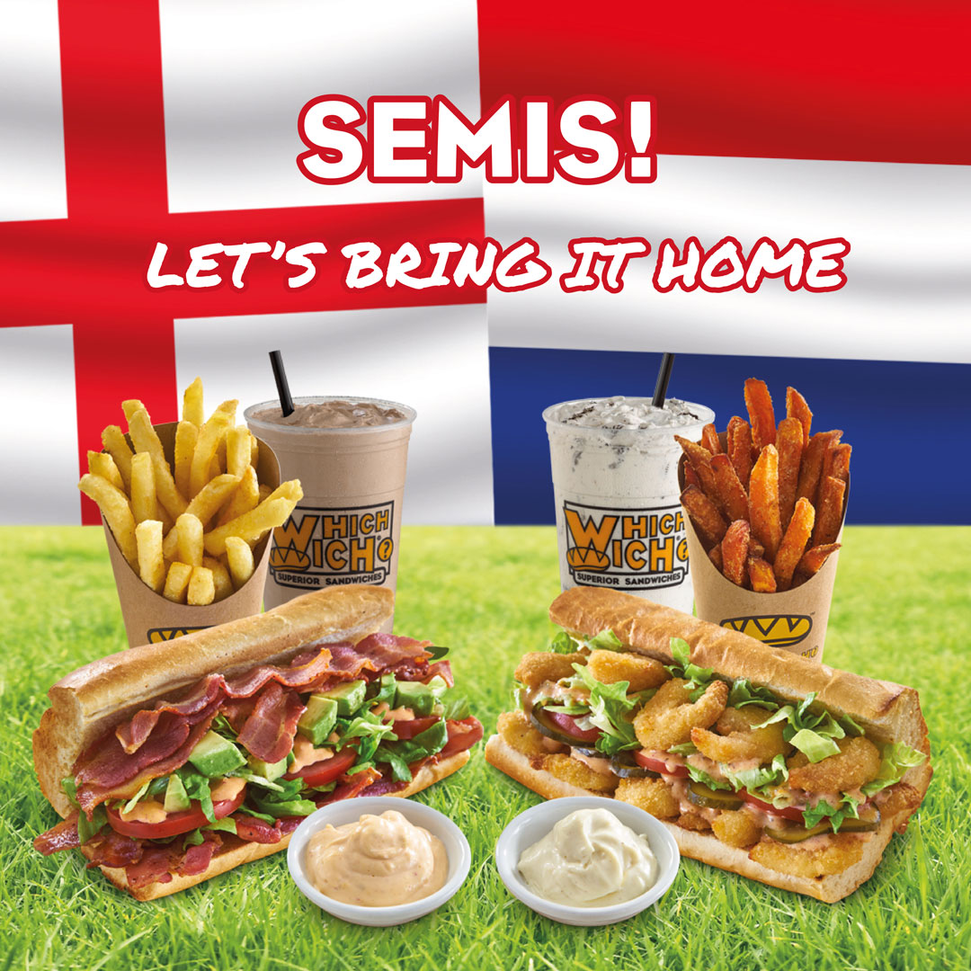 Feast like a champion and roar for England! 🦁

Grab our match day meal deals and let's conquer Euro 2024! ⚽

#whichwichuk #getyourwichon #mealdeal #foodie #football #englandteam #goengland #Euro2024 #london