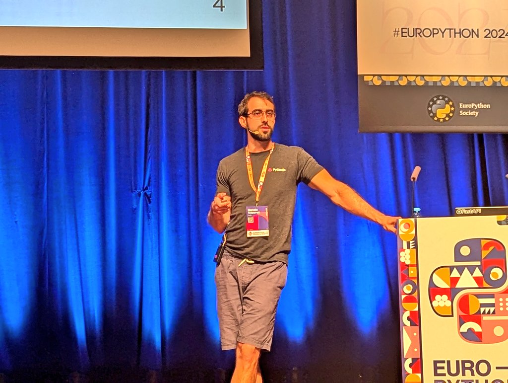 pauloxnet's tweet image. Marcelo Trylesinski is giving the presentation &quot;FastAPI Internals&quot; during the EuroPython 2024 conference 🐍⚡

Info 👇
ep2024.europython.eu/session/fastap…

#EuroPython #EuroPython2024 #Python #FastAPI #Starlette #ASGI #Pydantic 

CC @EuroPython @marcelotryle @pydantic