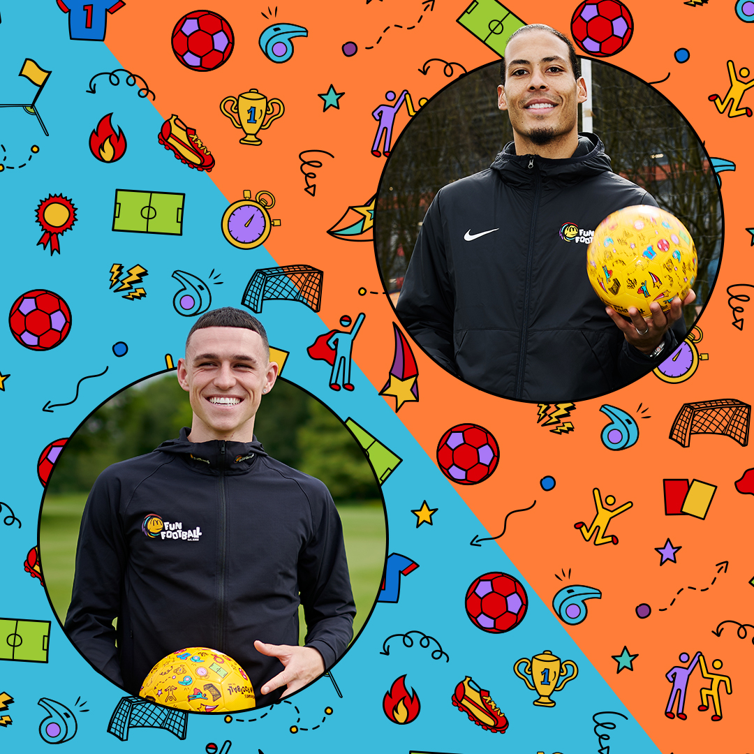 McDonald’s Fun Football (@funfootballuk) on Twitter photo Going head-to-head tonight but still #FunFootball family 😝
Good luck <a href="/PhilFoden/">Phil Foden</a> and <a href="/VirgilvDijk/">Virgil van Dijk</a>! 🙌 Going head-to-head tonight but still #FunFootball family 😝
Good luck <a href="/PhilFoden/">Phil Foden</a> and <a href="/VirgilvDijk/">Virgil van Dijk</a>! 🙌
