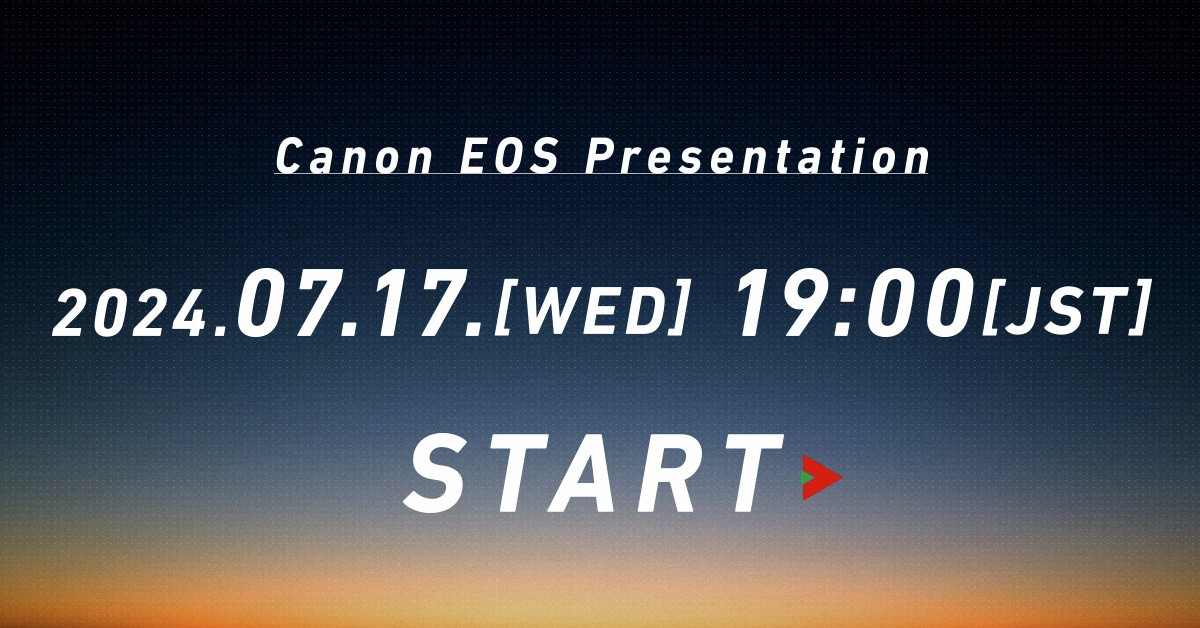 Canon_mj's tweet photo. 🎉新製品発表会決定！🎉

EOSの最新情報をお届けするオンライン配信イベント「Canon EOS Presentation」を開催します！
ぜひ、ご参加ください😊📷

日時：7月17日(水) 19:00～

▼詳細はこちら
https://t.co/MdBQpYC8Pu
#キヤノン #Canon #EOS https://t.co/lSoIDUS0VV