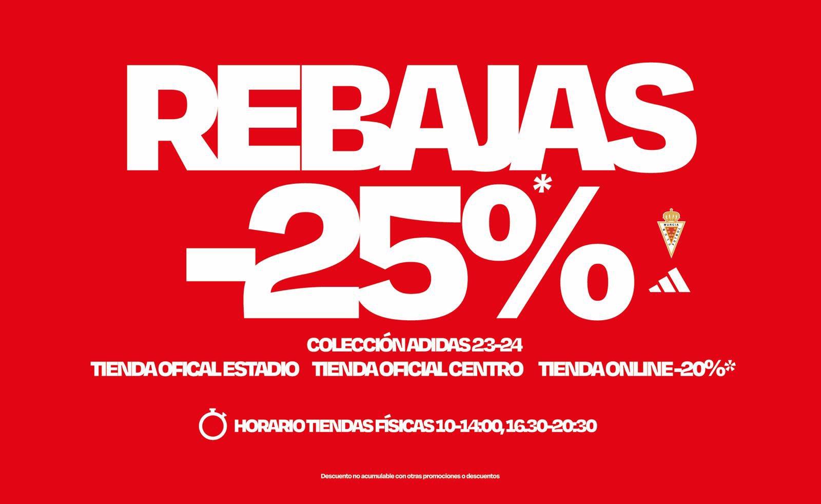Adidas descuento 25 deals