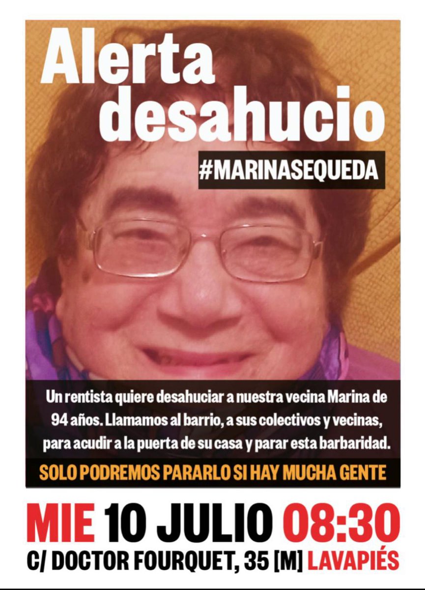 Qué se hace con la rabia, la frustración y la impotencia viendo cómo operan quienes debieran cuidarnos?
Qué se hace con el asco, la desafección, el hartazgo?
Cuánto vamos a tardar en olvidarnos de
 #MarinaSeQueda?
A quién le importa Marina?