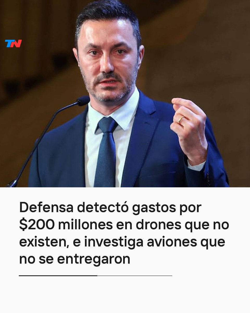 El ministro de Defensa está analizando los contratos que la gestión de Cristina Kirchner firmó con diversas empresas que debían proveer material militar, y detectó irregularidades.  todonoticias.info/4cTjNtY

El Estado habría pagado millones por desarrollos o materiales que nunca