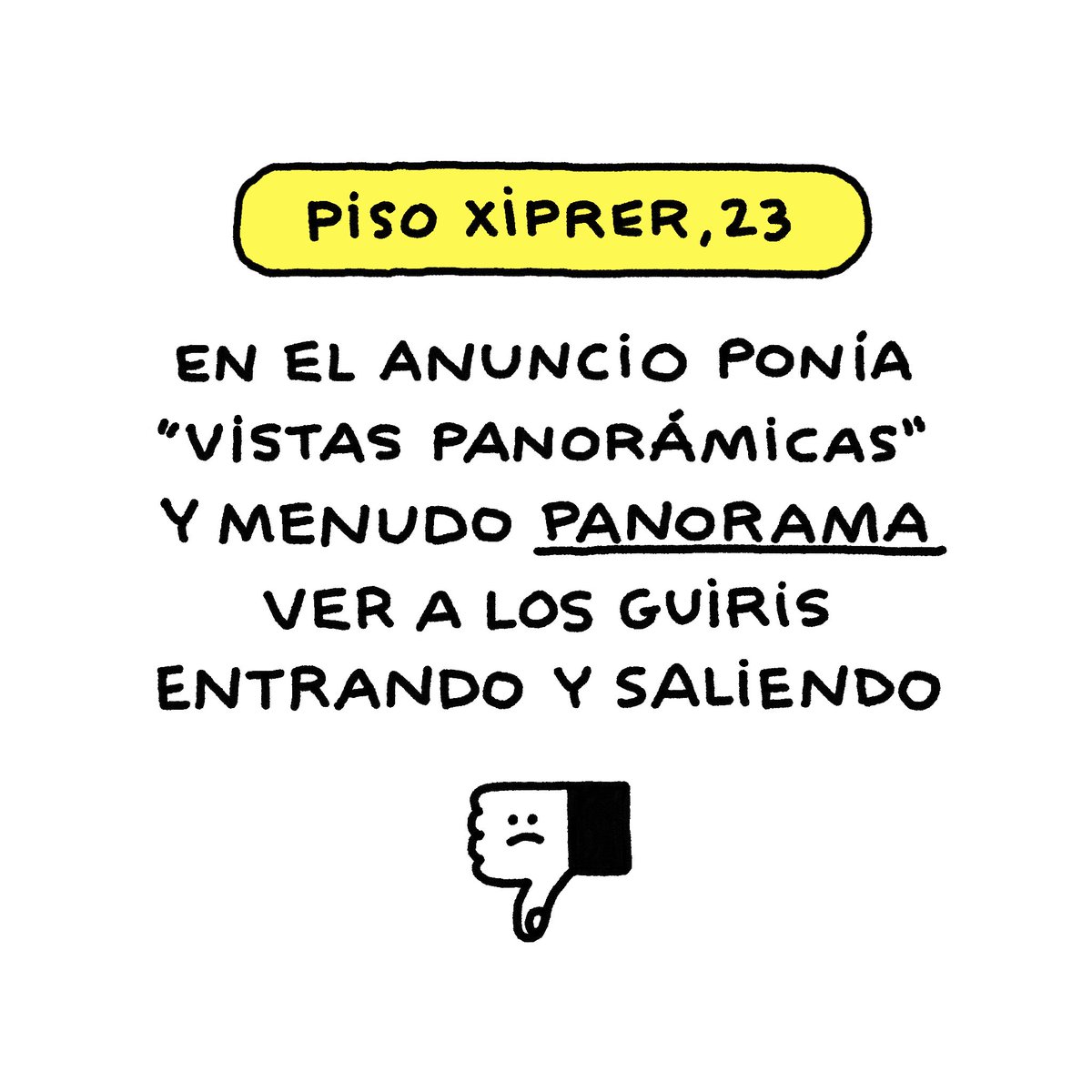 Qué injusto que te puedan pedir la nómina, extractos bancarios, una muestra de sangre y un escupitajo, pero no puedas preguntar si el calentador es nuevo, si la dueña es maja o si hay mucho ruido en la calle. Venga, todas a hacer piña y a poner reseñas en <a href="/reviu_casa/">Reviu</a>