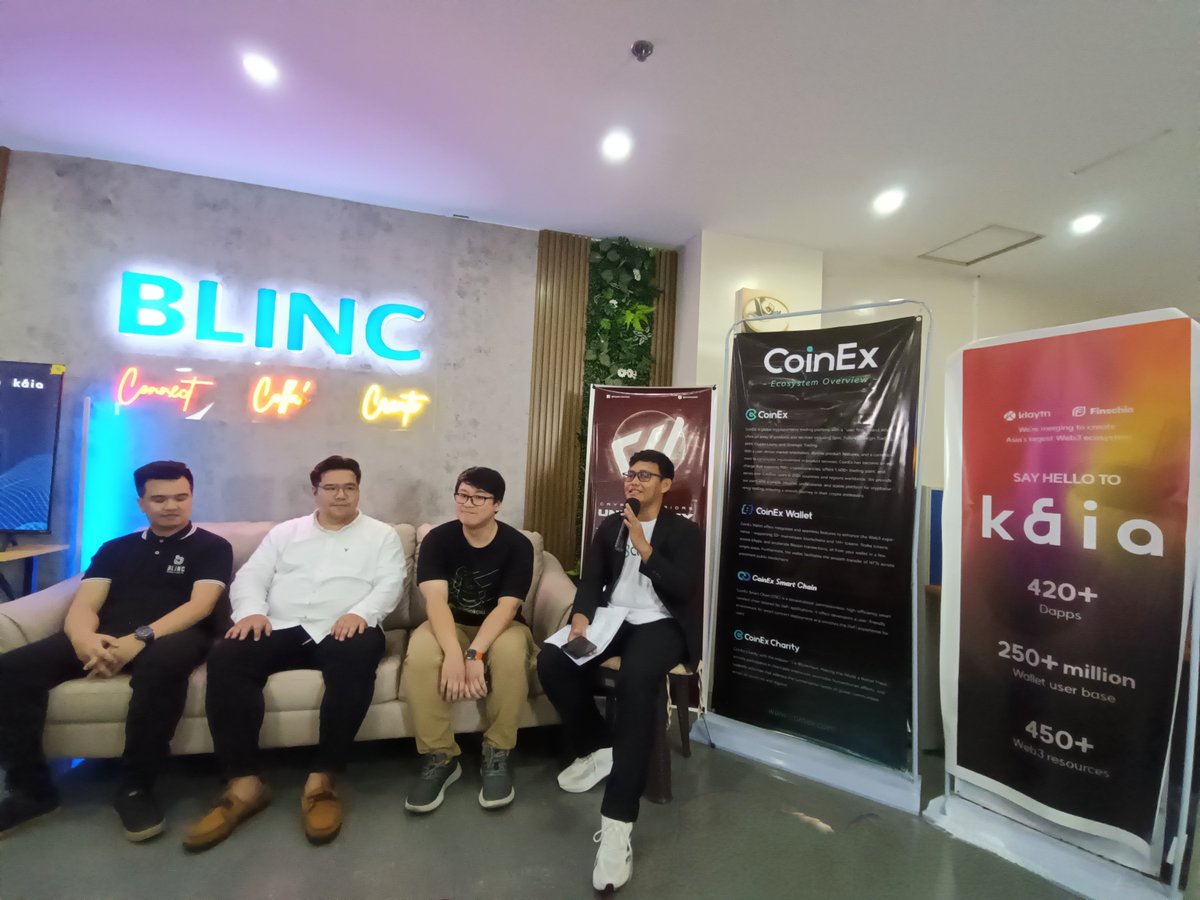 cwarriorsph's tweet photo. Live from Bitshares Lab Inc. in Baguio City! ๐
Bringing together tech enthusiasts & blockchain innovators for an exciting session on the future of decentralized finance.
Stay tuned for groundbreaking insights & collaboration opportunities! ๐๐ก
#CWarriorsPh #BaguioCity https://t.co/G6saWOnJo3