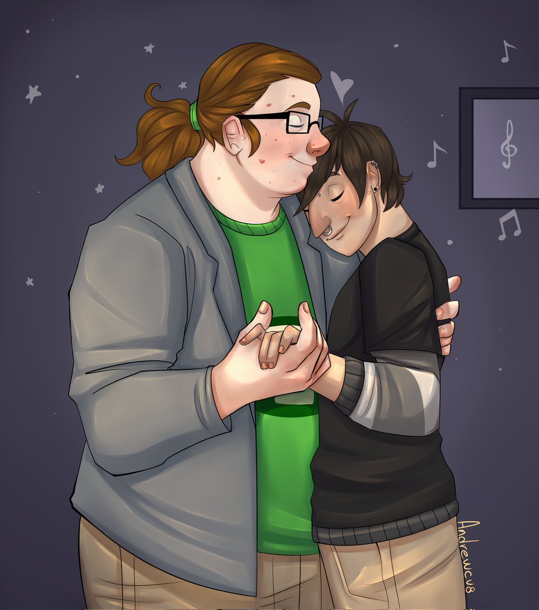 Andrew_Cv8's tweet photo. Ando bien locuas alv
Bien crazy son las 4 de la mañana
Así que voy a postear más dibujos de mi selfship con josh que nomás he publicado en mi feisbuc pq tuiter me da Miedo
I have rose tinted glasses what about it 
#TheEltingvilleClub #selfship https://t.co/4LofYkXaEU