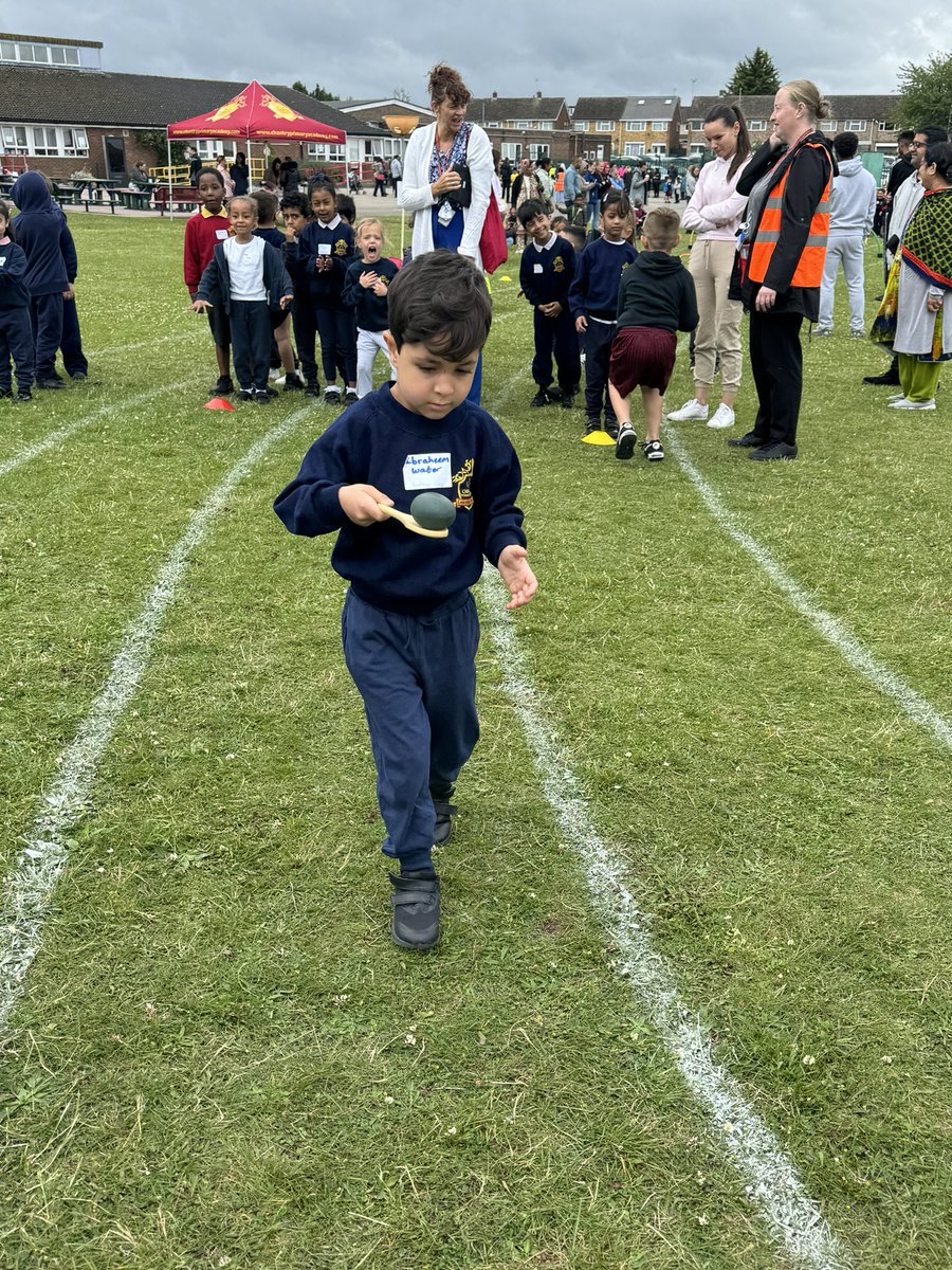 Brilliant morning for our Early Years and Year 1 Sports Day. It’s so lovely to see our school values shining through the children on days like this 💛