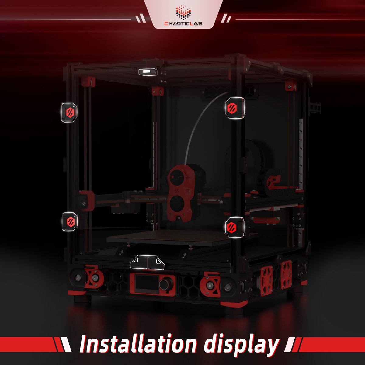 🧪 CNC Door Mounting Kit—The missing piece for your complete CNC printer is coming!

▪High precision CNC machined AL6061 T6 aluminum alloy, premium build quality.

▪High-quality neodymium strong magnets, no more door rattling from weak magnets.

👍 Make your already perfect