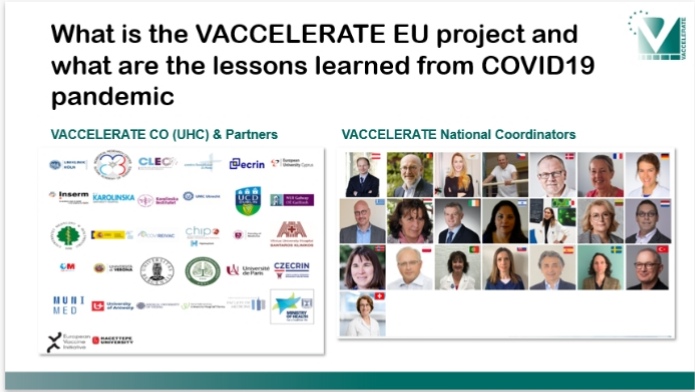 vaccelerate_eu's tweet photo. Very happy about the talk of #ZoiPana @EuropeanUniCy about #VACCELERATE at this course on building #trust and managing #risks around #vaccines to improve vaccine confidence 👇.
More information on the project: https://t.co/t184aPfqez https://t.co/7K8WVMeMFT