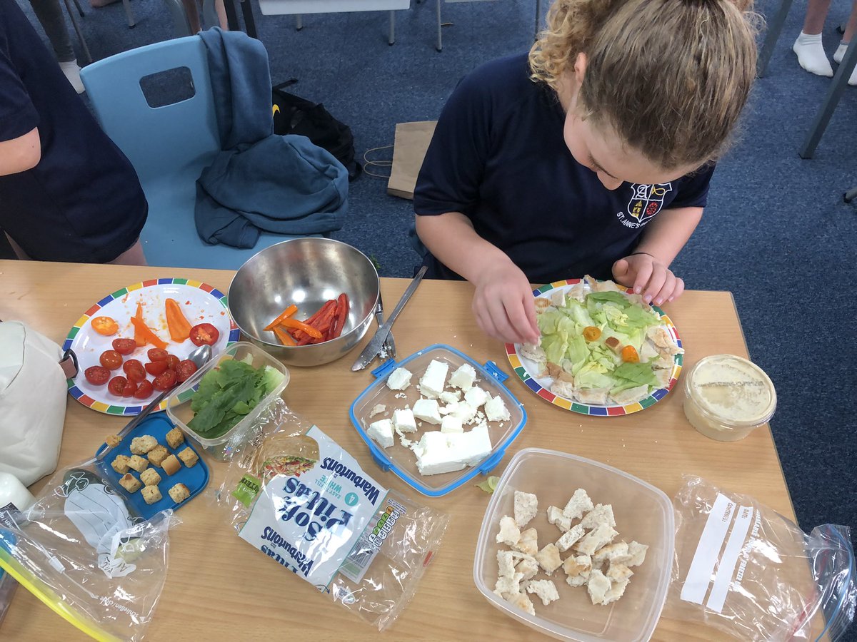 Class12CK's tweet photo. Greek salad making! Mmmm https://t.co/SJLQpqCvH6