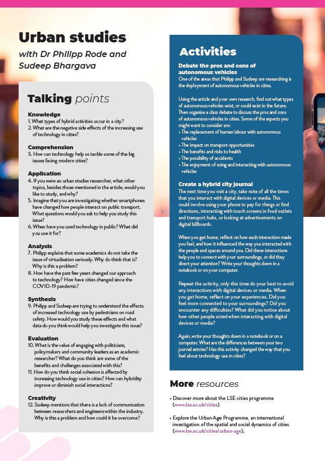 FUTURUMCareers (@futurumcareers) on Twitter photo In our latest collection of #free #education #resources, we explore #urbanstudies and #hybridcities with Dr <a href="/PhilippRode/">Philipp Rode</a> and Sudeep Bhargava at <a href="/LSECities/">LSE Cities</a>. How does #technology affect the way that we live and interact in #cities?
futurumcareers.com/commuters-on-c… In our latest collection of #free #education #resources, we explore #urbanstudies and #hybridcities with Dr <a href="/PhilippRode/">Philipp Rode</a> and Sudeep Bhargava at <a href="/LSECities/">LSE Cities</a>. How does #technology affect the way that we live and interact in #cities?
futurumcareers.com/commuters-on-c…
