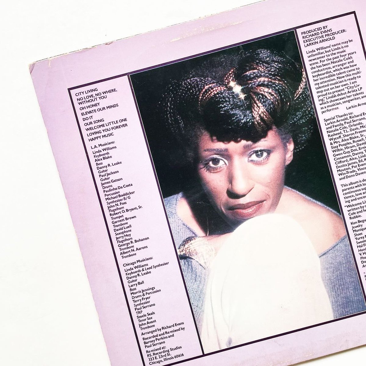 Linda Williams / リンダ・ウィリアムス / City Living – VOXMUSIC