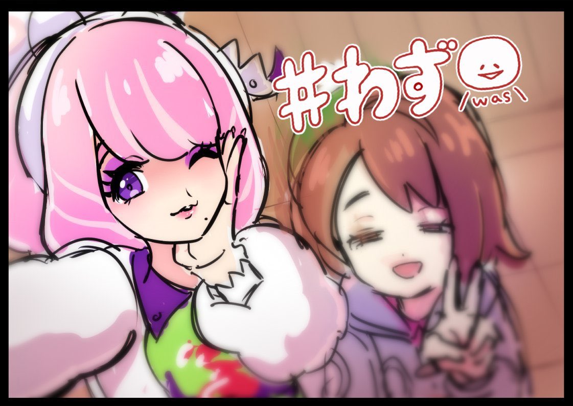 ユウリ「クララちゃんポケマス実装うれしい昔描いたもの再掲(with半目のユウリちゃんもい」|るちか/Vtuberかれ〜るう💜のイラスト