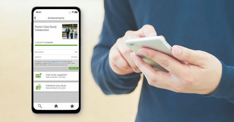 Did you know, you can earn 150 Paxton Rewards points by submitting a case study suggestion?

You'll get even more promotion as we'll publish any completed case studies on our website, social channels &amp; installer newsletters! 

Find out how here: buff.ly/47gSoPL