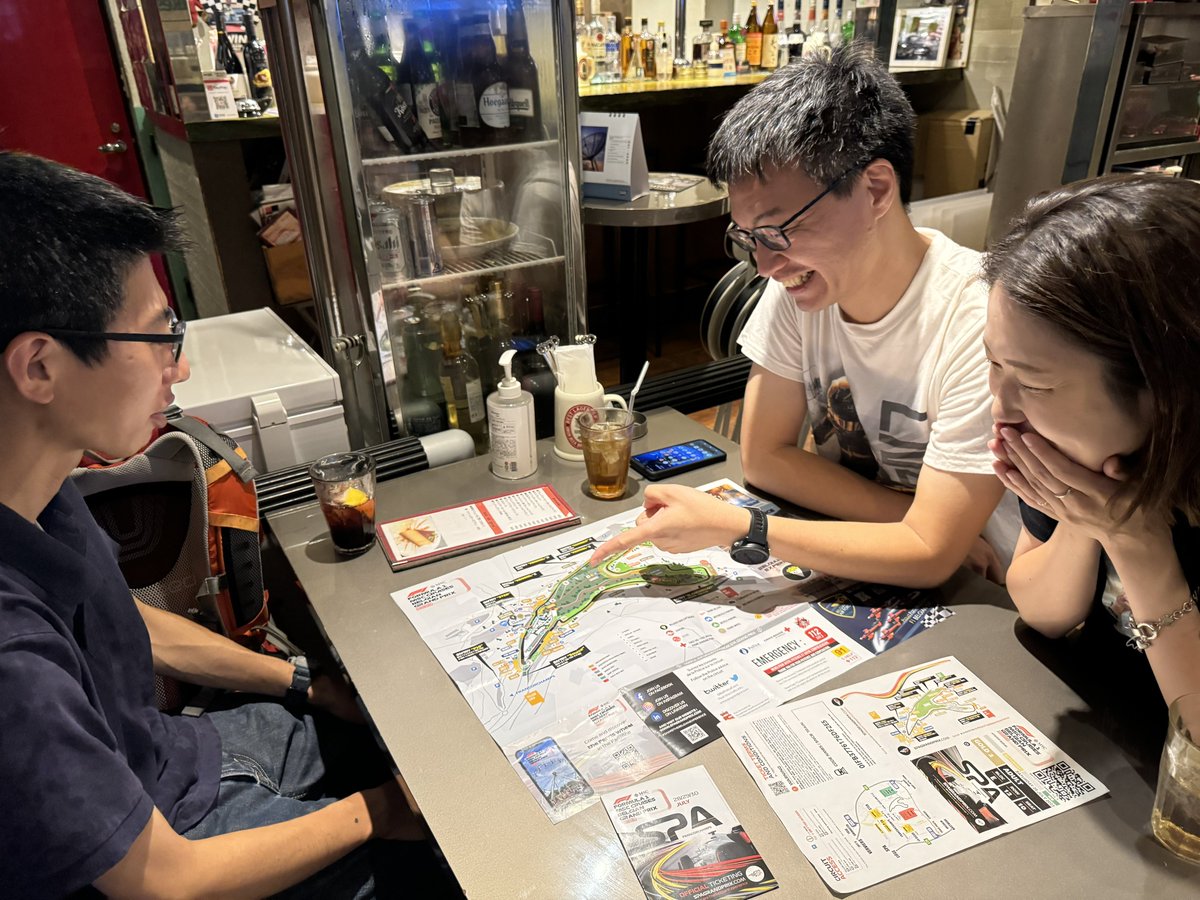 minna_de_F1's tweet photo. 下北沢オーバーテイクに来てます。

今日はベルギーGP現地観戦共有会、やってます😊🇧🇪
#f1jp #みんなでF1トモダチ https://t.co/rhxjFjp4al