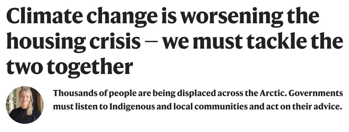 Climate change is worsening the housing crisis — we must tackle the two together #CommunityLedHousing #IndigenousPeoples #Canada <a href="/Nature/">nature</a> <a href="/queensu/">Queen's University</a> <a href="/queensuResearch/">Research@Queen's University</a>  nature.com/articles/d4158…