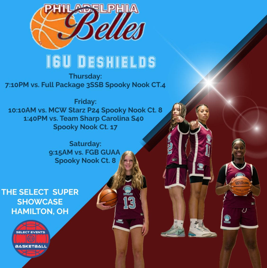 College coaches…. You don’t want to miss these three squads right here!! See y’all in OH‼️🔔🔔🛫