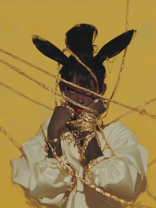 &ldquo;Sad Bunnies Love Money&rdquo; 🪢🐰👯&zwj;♀️🥲💰🪢  #nijijourneyv6 #midjourneyV6 #sadgirlsluvmoney https://t.co/xnO7<a href="/tag/nijijourneyv6"class="tags">#nijijourneyv6</a><a href="/tag/midjourneyv6"class="tags"><span>#midjourneyv6</span></a><a href="/tag/sadgirlsluvmoney"class="tags"><span>#sadgirlsluvmoney</span></a>