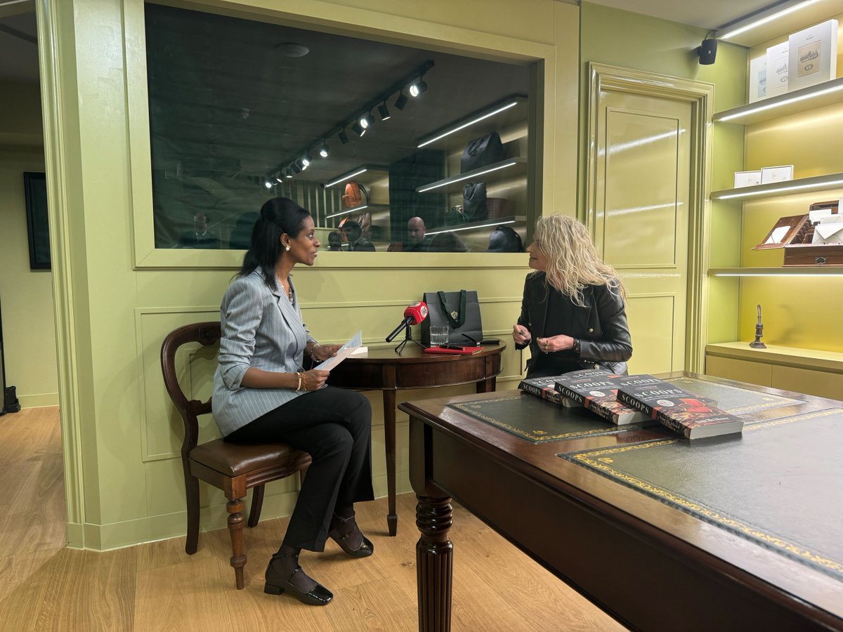 Had an amazing time at the Mayfair event with Sam McAlister! 🌟Hearing about her journey, BBC interview with Prince Andrew, &amp; the process of turning it into a Netflix movie was fantastic. A night full of inspiration &amp; a newfound appreciation for interviewing. #TheScoopNetflix