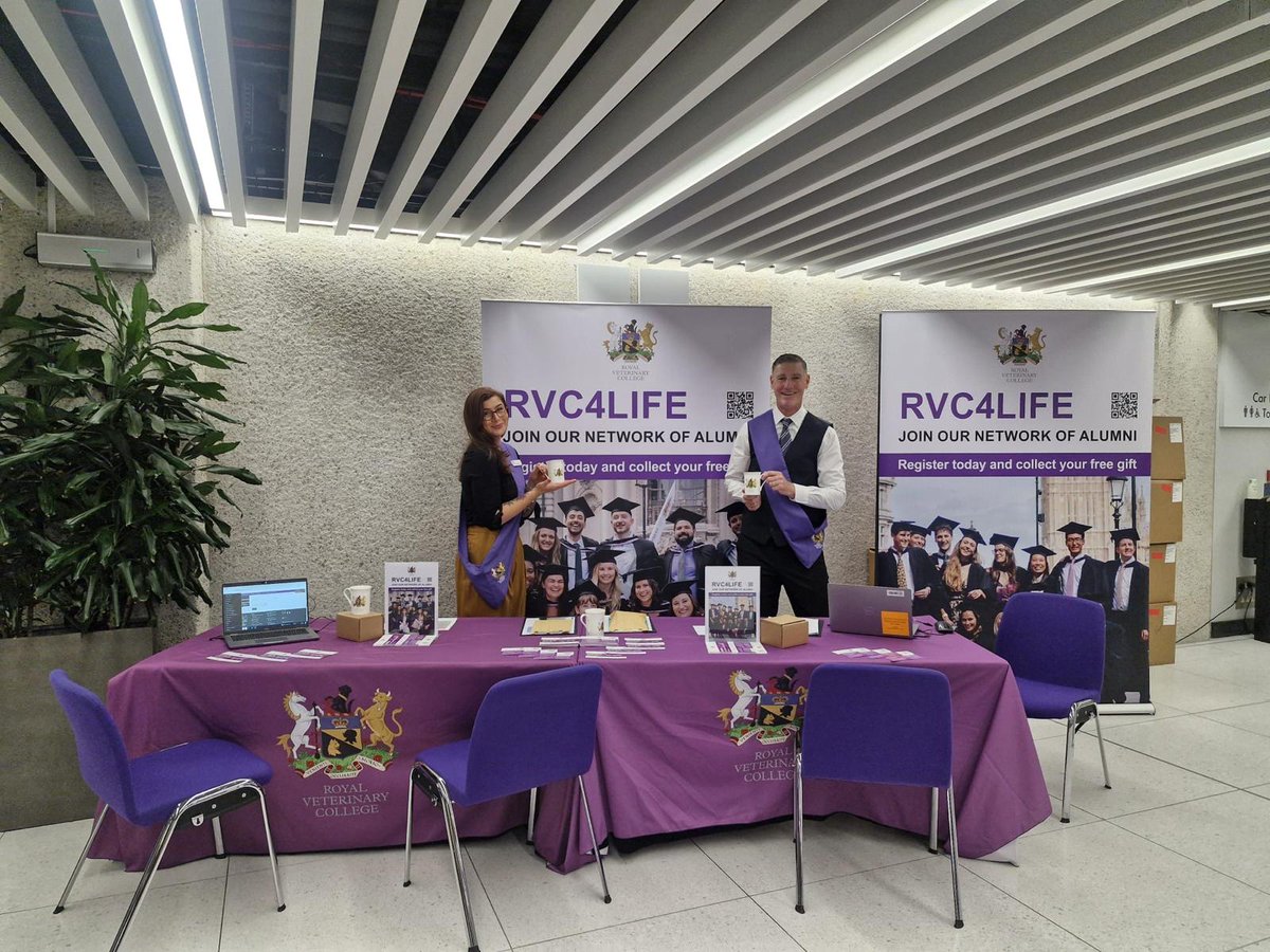 Royal Veterinary College Alumni tweet media