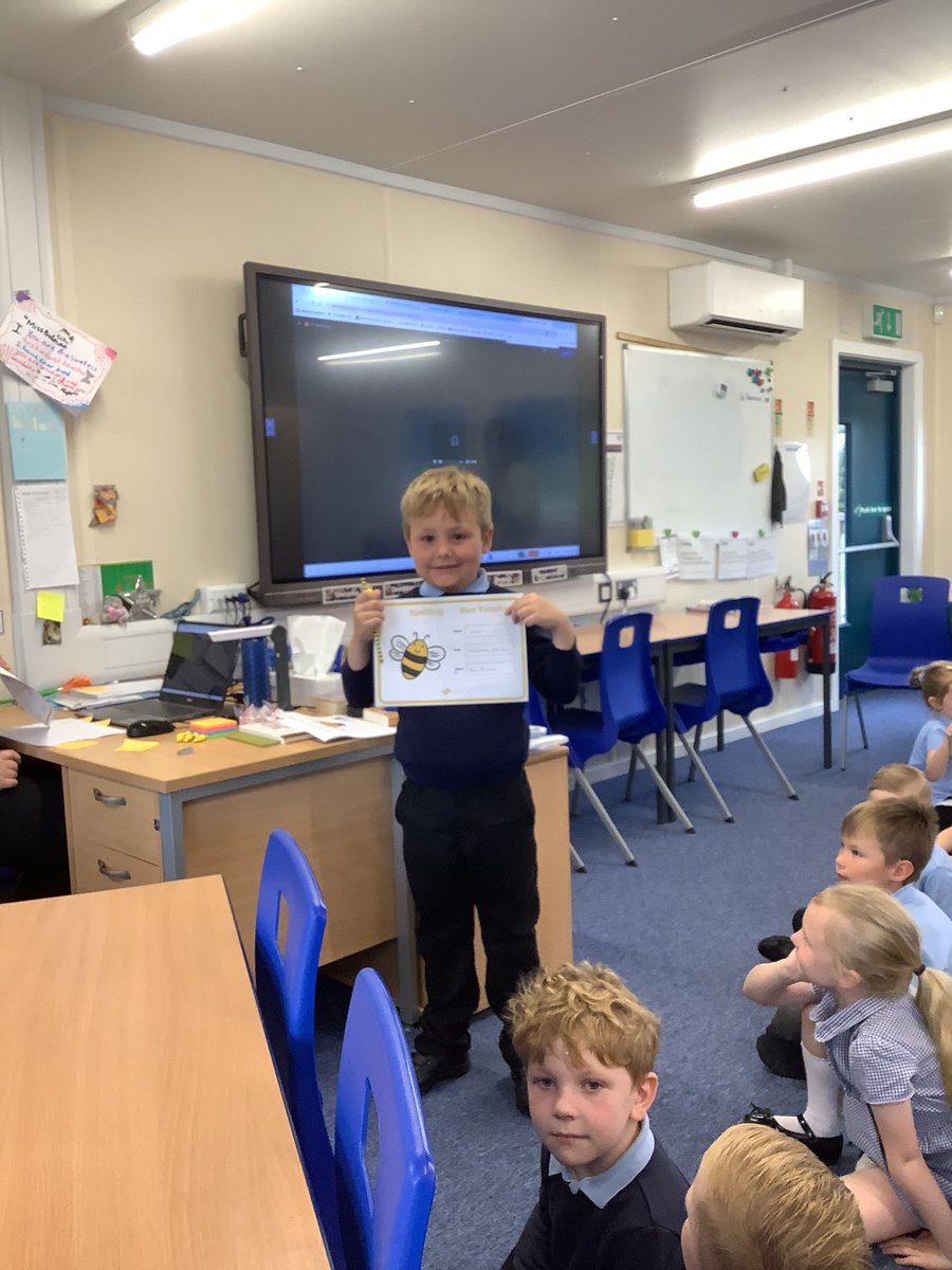 Y1 Spelling Bee 🐝 Penguins did a fantastic job! 

1st - Jaxon 
2nd - Elijah 
3rd - Lain 

Well done! <a href="/NA_penguins/">Newington Penguins</a> <a href="/wearenewington/">Newington Academy</a>