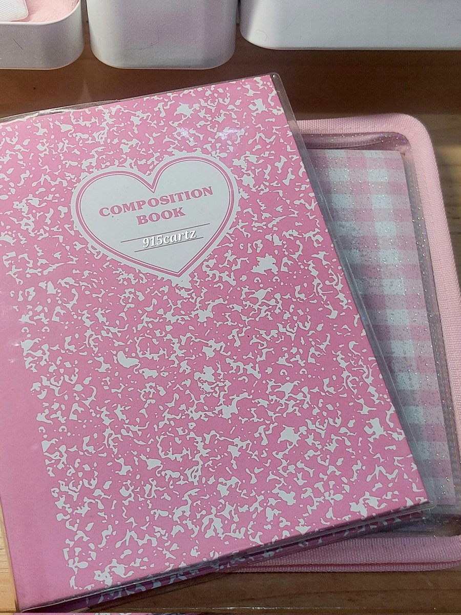 915cartz's tweet photo. 🛍. . . ꒰ wtb lfs ph #auwants ꒱

    𖥻 pink lucalab binder sealed
         ⤿ onhand stbo is okay
         ⤿ dm for offers ty!

𖤘 a5 korean composition book notebook new https://t.co/J57gajyITN