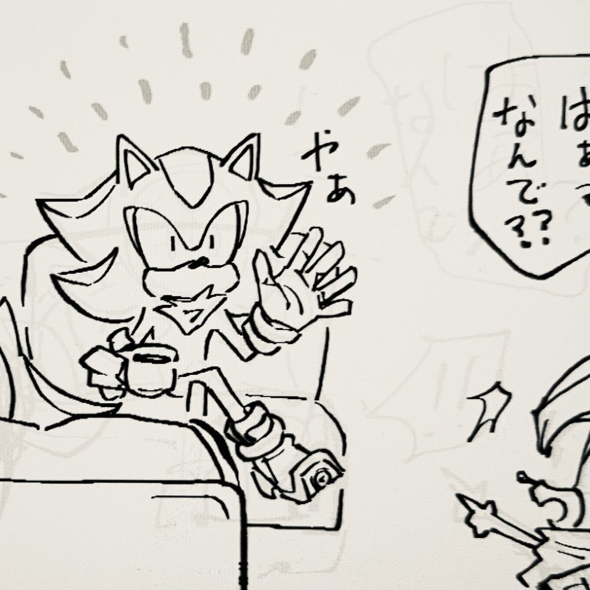 すぐ進捗言いたがる!
なんか顔変だから直そうね!
変なのは顔か?胸毛かも… 