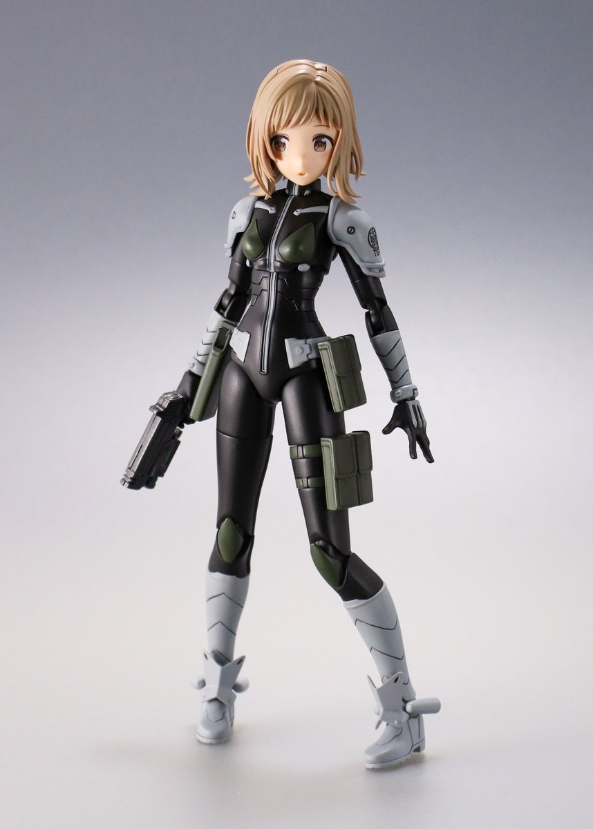 フィギュアライズ 四ノ宮キコル 完成です。キットの出来がよかったので