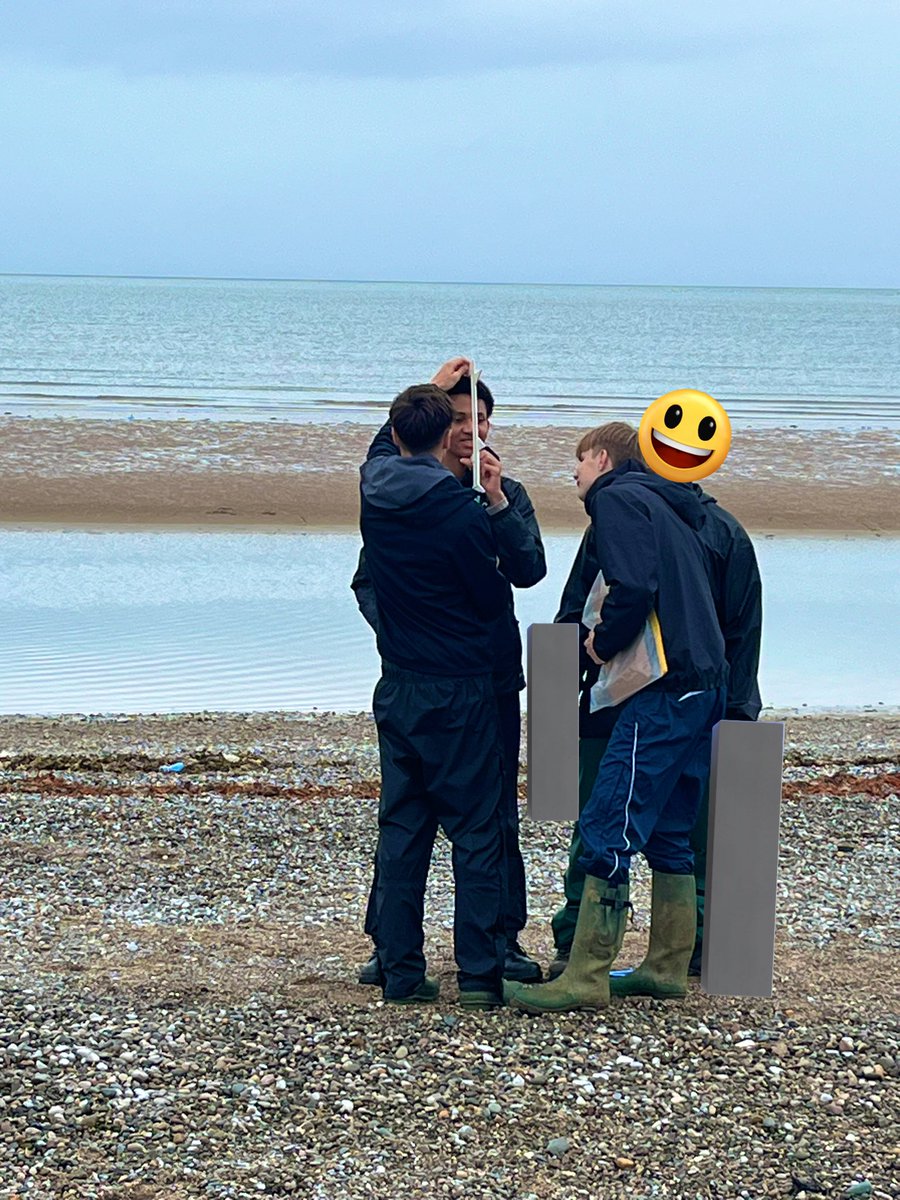Day two: we were supposed to be measuring sediment size…