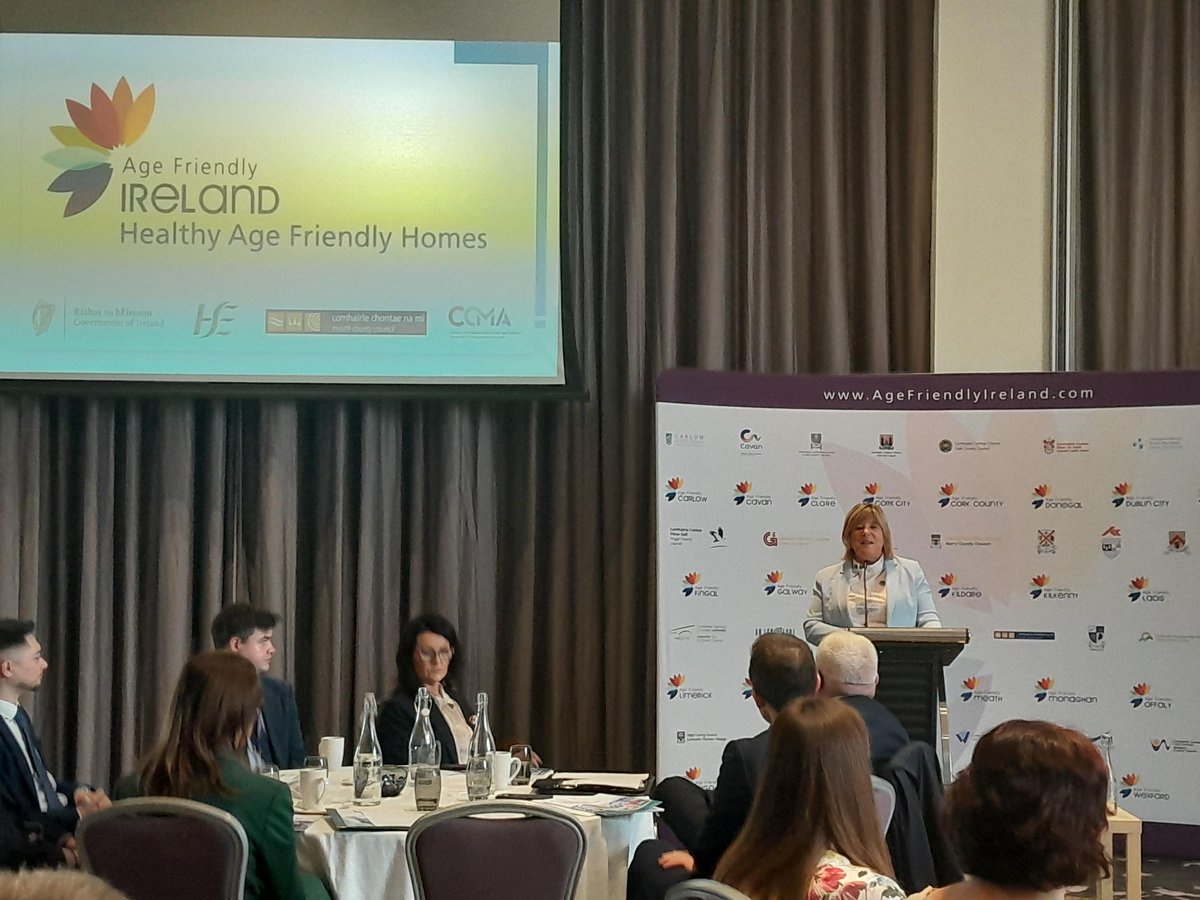 Minister of State at the Department of Health <a href="/MaryButlerTD/">Mary Butler TD</a> officially launching the Healthy Age Friendly Homes Programme, a person-centered support coordination enabling older people to live healthier and independent lives in their own homes for longer.
<a href="/roinnslainte/">Department of Health</a>