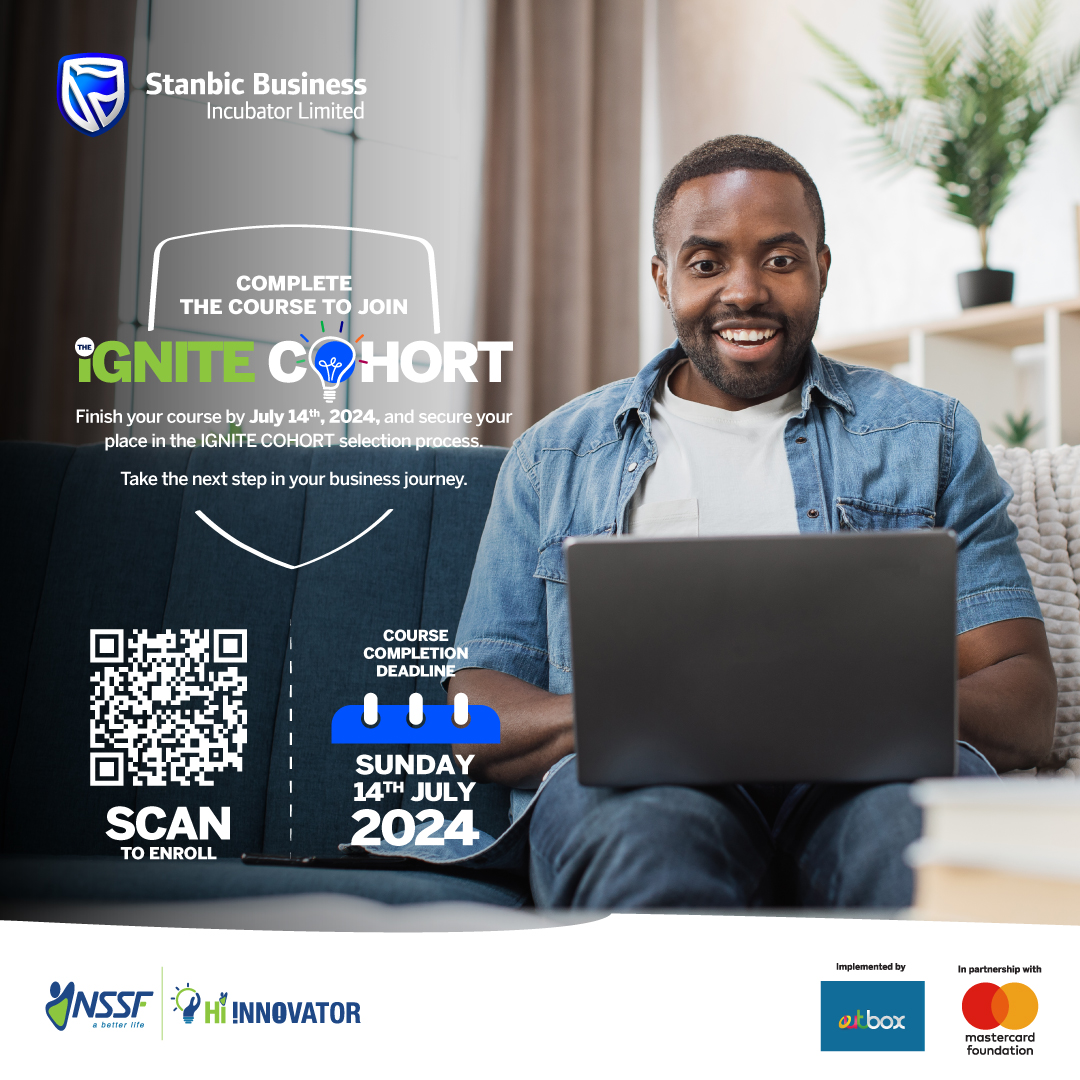 SBIncubatorUG's tweet photo. Complete the Hi Innovator Foundational course to become eligible for recommendation for the Ignite cohort selection process.
Enroll for the course here: https://t.co/QFYJBXX9l6
#HiInnovatorFoundationalCourse
@nssfug https://t.co/kJuimNUt6H