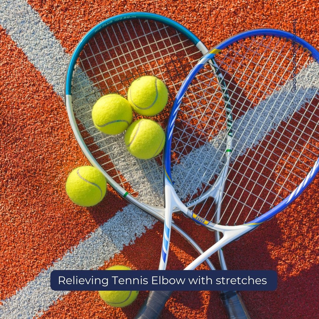 Wrist Extensor Stretch:

💪Extend your arm straight out with your palm facing down.
🖐️Use your other hand to gently pull your fingers back toward your body until you feel a stretch.
🕒️Hold for 15-30 seconds and repeat on the other side.