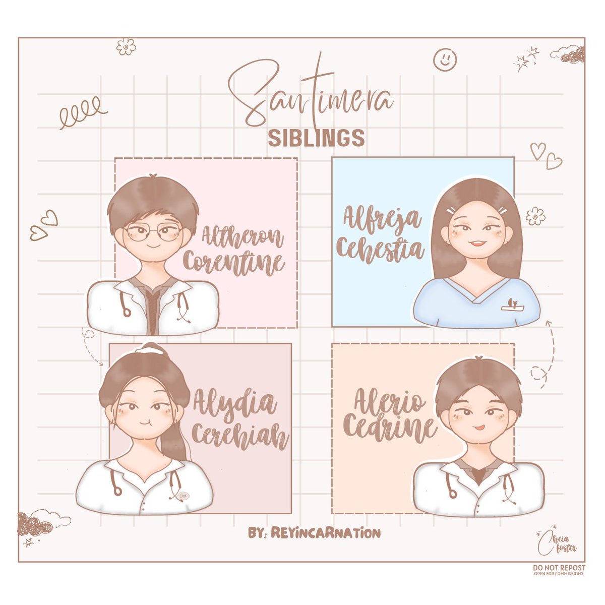 cheiiaa_'s tweet photo. ➤ Santimera sibs 
@reyincarnation https://t.co/A6cYmKGoTD