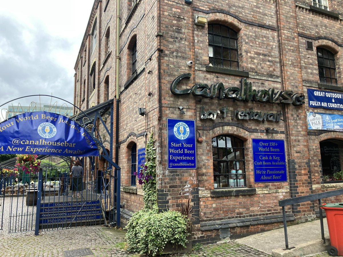 ThePubChampion's tweet photo. Delighted to be at the stunning @CRBrewery Canalhouse @canalhousebar #Nottingham for @DrinkingStudies @bsa_alcohol conference Drinking Spaces: Past, Present &amp; Future convened by @culturalclare to share thoughts from the @CampaignforPubs 

#drinkingspaces24 #pubs #ukpubs https://t.co/Fe6DS2aeGE