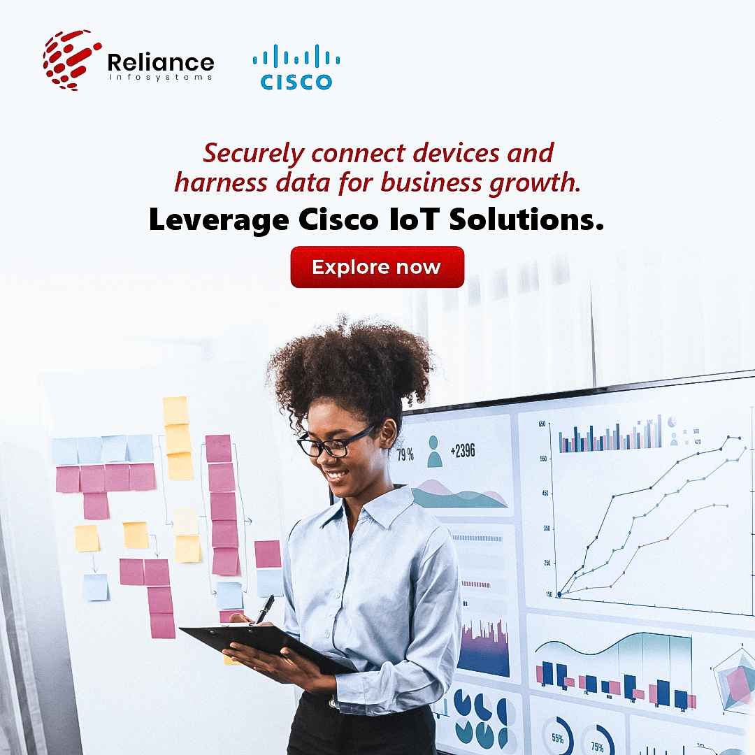 RelianceInfoSys's tweet image. Embrace the future with Cisco IoT Solutions, designed to securely connect and manage devices at scale, turning data into insights that drive business outcomes. 

Explore IoT possibilities; reliance.systems/contact-us/

 #CiscoIoT #InternetOfThings