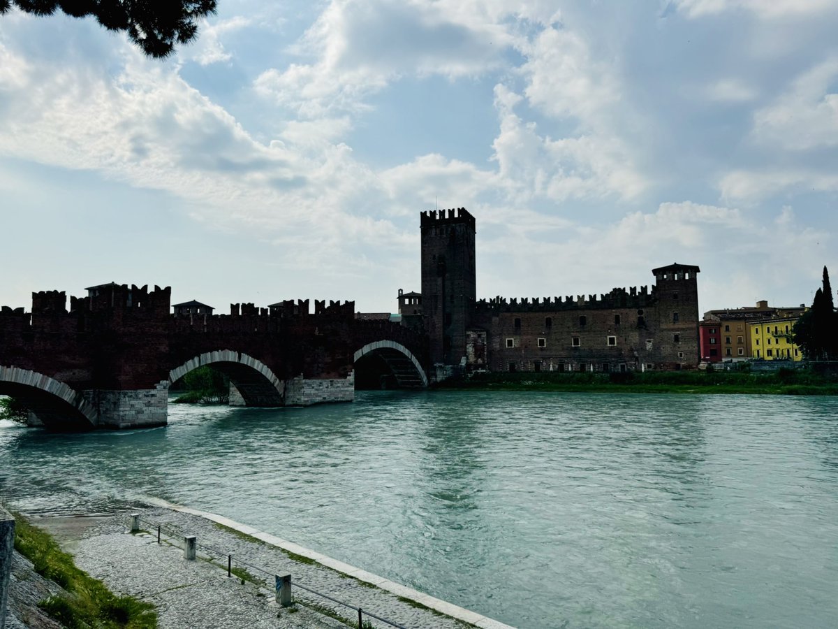Verona this morning 🇮🇹 “O Romeo, Romeo, wherefore art thou Romeo?”