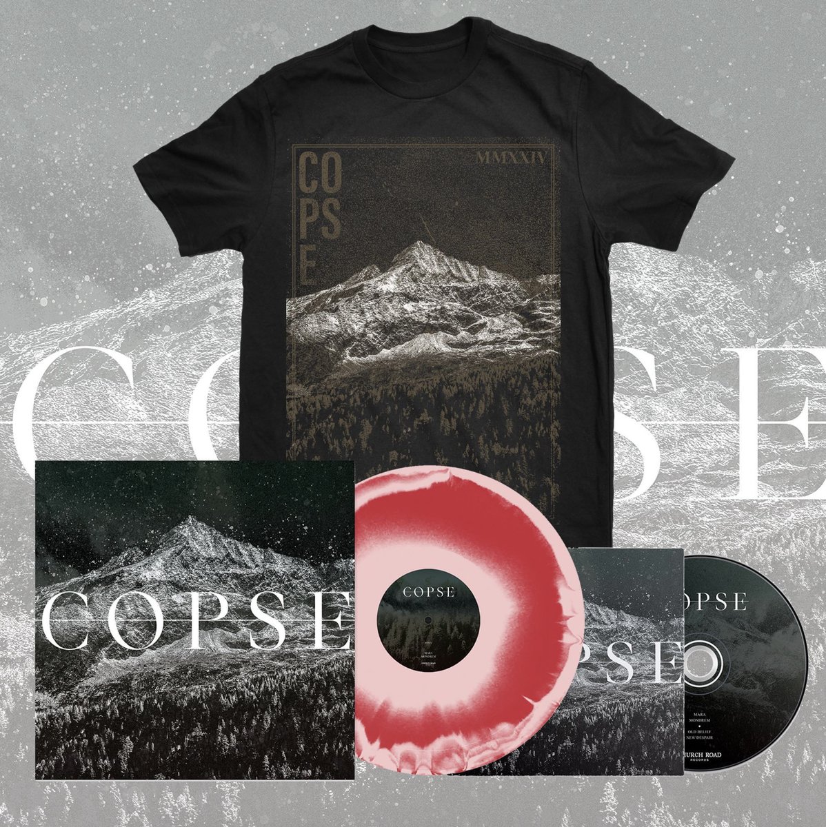 Copse MMXXIV available to Pre-order now! 

For the first time ever you can get both Copse EPs ‘Mara | Mondrem’ and ‘Old Belief | New Despair’ on limited edition vinyl and CD 🔥

There are also limited tickets left to their Bristol release show! bfan.link/mmxxiv